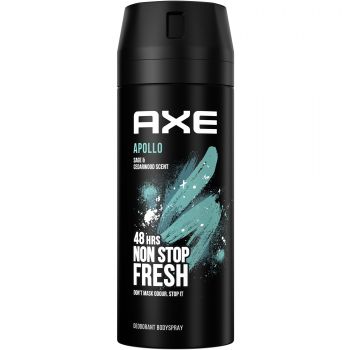 Купить дезодорант и антипреспирант Дезодорант-антиперспірант AXE Apollo 150 мл (8720181031625) | Фото 1