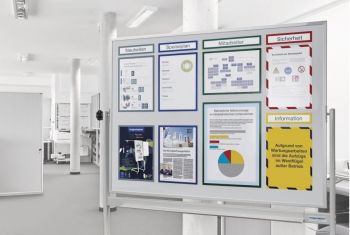 Magnetoplan Рамки магнитные A4 серебристые Magnetofix Frame Silver Set UA (1130332) | Фото 7