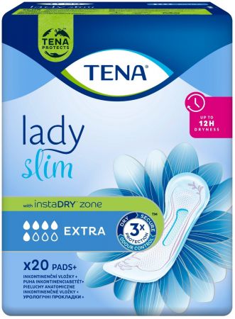 Урологічні прокладки TENA Lady Slim Extra 20 шт (7322541451299) | Фото 2
