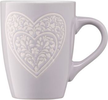 ARDESTO Heart, 330 мл, сіра, кераміка (AR3467GR) ARDESTO Heart, 330 мл, сіра, кераміка (AR3467GR) | Фото 2