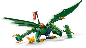 Купить конструктор Конструктор LEGO NINJAGO Зелений лісовий дракон Ллойда (71829) | Фото 2