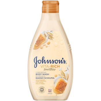 Гель для душу Johnson's Vita-Rich Смузі з йогуртом, вівсом та медом 750мл (3574661387314) | Фото 1