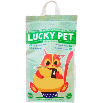 Наповнювач для котячого туалету Lucky Pet бентонітовий дрібний 5кг/4л (4820224210100) Наповнювач для котячого туалету Lucky Pet бентонітовий дрібний 5кг/4л (4820224210100) | Фото 1
