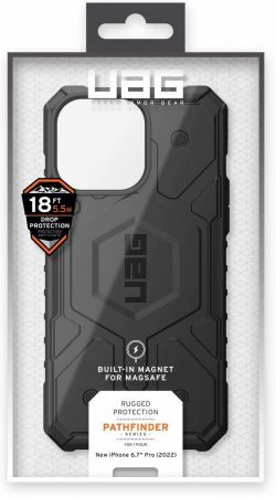 UAG для APPLE iPhone 14 Pro Max Pathfinder Magsafe Black (114055114040) UAG для APPLE iPhone 14 Pro Max Pathfinder Magsafe Black (114055114040) | Фото 7