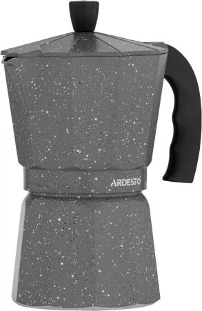 Гейзерна кавоварка ARDESTO Gemini Molise, 3 чашки, сіра (AR0803AGS) | Фото 4