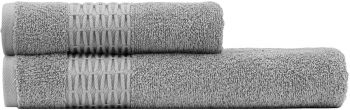 Набір махрових рушників Ardesto Lotus 2 шт., 50х90см, 70х140см, сірий (ART2357SG) | Фото 7