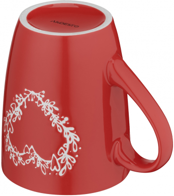 Чашка ARDESTO Heart, 320мл, червоний (AR3467R) Купить чашку, кружку Чашка ARDESTO Heart, 320мл, червоний (AR3467R) | Фото 4