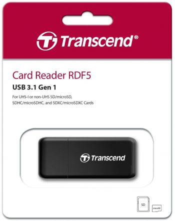 TRANSCEND Cardreader TS-RDF5K Black TRANSCEND Cardreader TS-RDF5K Black | Фото 4