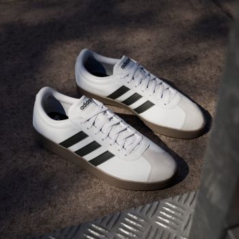 Кеди жіночі ADIDAS Vl Court Base ID3714 36 2/3 (4 UK) білі/чорні (4067886714243) | Фото 9