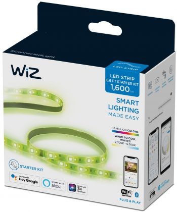 WiZ LEDStrip (1600Lm) 2700-6500K RGB Wi-Fi 2 метра Wi-Fi (929002524801) WiZ LEDStrip (1600Lm) 2700-6500K RGB Wi-Fi 2 метра Wi-Fi (929002524801) | Фото 4