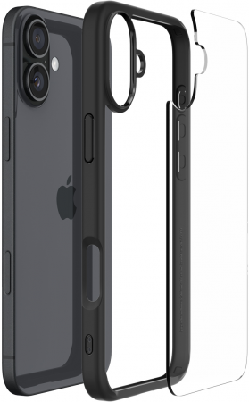 Чохол Spigen для APPLE iPhone 16, Ultra Hybrid, Matte Black (ACS08201) Чохол Spigen для APPLE iPhone 16, Ultra Hybrid, Matte Black (ACS08201) | Фото 8