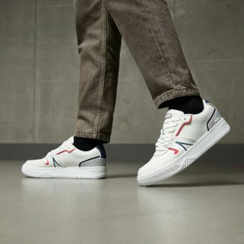 Кеди чоловічі Lacoste L001 0321 1 Sfa 742SMA0092-407 42 (8 UK) білі (5012123981680) Кеди чоловічі Lacoste L001 0321 1 Sfa 742SMA0092-407 42 (8 UK) білі (5012123981680) | Фото 3