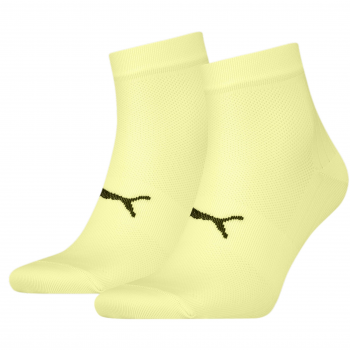 Шкарпетки Puma Sport Light Quarter 2P 39-42 2 пари жовті (935477-03) | Фото 1