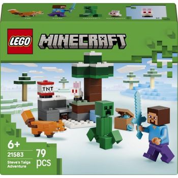 Конструктор LEGO Minecraft Пригоди Стіва у тайзі (21583) Купить конструктор Конструктор LEGO Minecraft Пригоди Стіва у тайзі (21583) | Фото 1