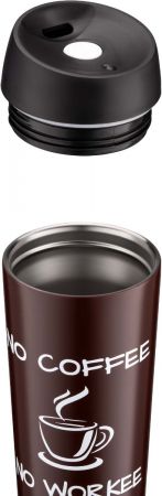 Термочашка ARDESTO Coffee Time 450 мл, коричнева, нержавіюча сталь (AR2645CB) Купить термос и термокружку Термочашка ARDESTO Coffee Time 450 мл, коричнева, нержавіюча сталь (AR2645CB) | Фото 3