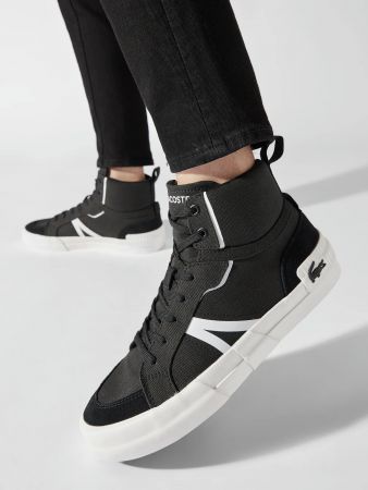 Кеди чоловічі Lacoste L004 Mid 743CMA0056-312 41 (7.5 UK) чорні (5059554061567) Кеди чоловічі Lacoste L004 Mid 743CMA0056-312 41 (7.5 UK) чорні (5059554061567) | Фото 3