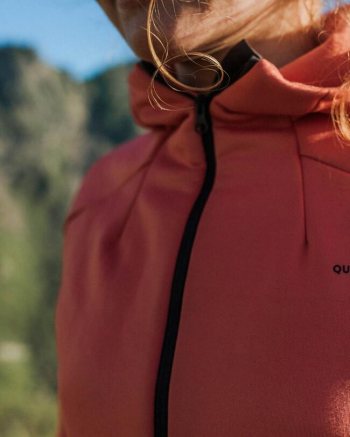 Флісова кофта жіноча для туризму Quechua MH520 8649067 L помаранчева (4333255_Quechua) Флісова кофта жіноча для туризму Quechua MH520 8649067 L помаранчева (4333255_Quechua) | Фото 4