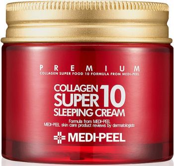 Крем для обличчя нічний MEDI-PEEL Collagen Super 10 омолоджуючий з колагеном 70мл (8809409342382) | Фото 2