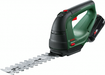 Ножиці для трави Bosch AdvancedShear 18В-10 + насадка кущоріз без АКБ та ЗП (0.600.857.001) | Фото 2