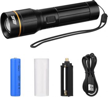 Ліхтар ручний 2E, 2000 люмен, 20 Вт, Type C USB, 5000 мАг, Cree XHP50 LED (2E-FLBL2650) | Фото 9