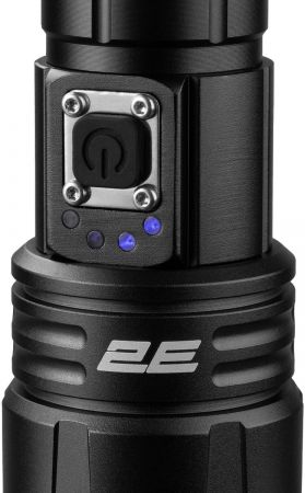 Ліхтар ручний 2E, Type C USB, 2200 мАг, 1хP70 LED (2E-FLBL1822P70) Ліхтар ручний 2E, Type C USB, 2200 мАг, 1хP70 LED (2E-FLBL1822P70) | Фото 3