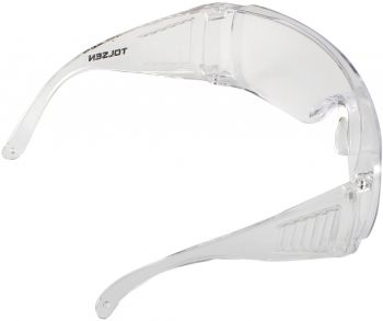 Окуляри захисні Tolsen протиосколкові, полікарбонат, прозорі (45072) | Фото 2