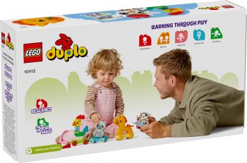 Конструктор LEGO DUPLO My First Поїзд тварин (10412) | Фото 4