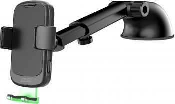 Автотримач 2Е Wireless для смартфона з бездротовою зарядкою 2USB 60Вт (2E-WCQ01-10) | Фото 11