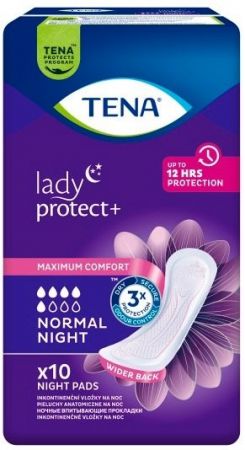 Урологічні прокладки TENA Lady Normal  Night 10 (7322541185477) | Фото 2