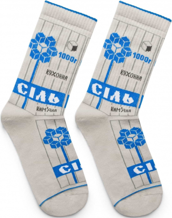 Набір шкарпеток NOSKAR Сіль Сода Згущене молоко 41-46 3 пари різнокольорові | Фото 5