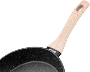 Сковорода ARDESTO Midori 26 см, чорний мрамор, алюміній (AR1926MI) | Фото 6