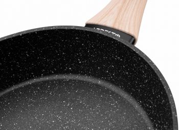 Сковорода ARDESTO Midori 28 см, чорний мрамор, алюминий (AR1928MI) | Фото 9