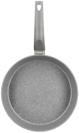 Сковорода ARDESTO Gemini Gourmet з кришкою 26 см, сірий мрамор, алюміній (AR2426GGL) | Фото 3