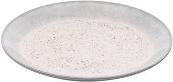 Тарілка десертна Ardesto Siena 19 см біло-сірий (AR2919SW) | Фото 2