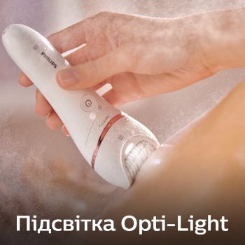 Епілятор для вологої та сухої епіляції PHILIPS Series 8000 BRE730/10 | Фото 12