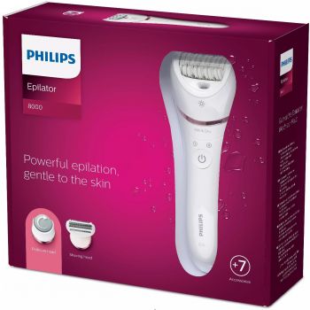 Епілятор для вологої та сухої епіляції PHILIPS Series 8000 BRE730/10 | Фото 4