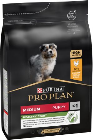 Сухий корм цуценят середніх порід Purina Pro Plan Dog Medium Puppy OptiStart з куркою, 3 кг(7613035114869) Сухий корм цуценят середніх порід Purina Pro Plan Dog Medium Puppy OptiStart з куркою, 3 кг(7613035114869) | Фото 7