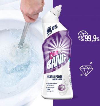 Засіб для чищення туалетів Cillit Bang Сила відбілювання 750 мл (5900627061543) | Фото 7
