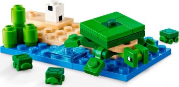Конструктор LEGO Minecraft Пляжний будиночок у вигляді черепахи (21254) Конструктор LEGO Minecraft Пляжний будиночок у вигляді черепахи (21254) | Фото 2