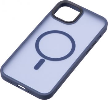 Чохол 2Е Basic для APPLE iPhone 15 Plus, Soft Touch MagSafe Cover, Dark Blue (2E-IPH-15PRM-OCLS-DL) Чохол 2Е Basic для APPLE iPhone 15 Plus, Soft Touch MagSafe Cover, Dark Blue (2E-IPH-15PRM-OCLS-DL) | Фото 3