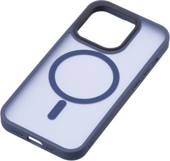 Чохол 2Е Basic для APPLE iPhone 15 Ultra, Soft Touch MagSafe Cover, Dark Blue (2E-IPH-15U-OCLS-DB) | Фото 2