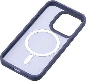 Чохол 2Е Basic для APPLE iPhone 15 Ultra, Soft Touch MagSafe Cover, Dark Blue (2E-IPH-15U-OCLS-DB) | Фото 3