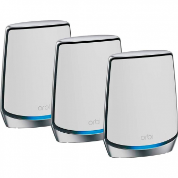 Система WiFi-Mesh NETGEAR Orbi RBK853 AX6000, 3мод, білий (RBK853-100EUS) | Фото 1