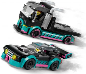 Конструктор LEGO City Гоночний автомобіль та автовоз (60406) Конструктор LEGO City Гоночний автомобіль та автовоз (60406) | Фото 8
