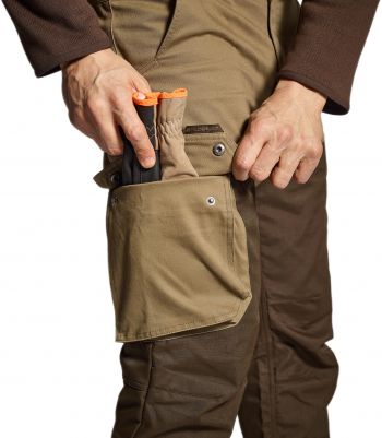 Штани чоловічі для полювання Solognac 520 8394395 L коричневі (2315516_Solognac) | Фото 8