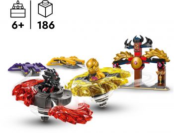 Конструктор LEGO NINJAGO Бойовий набір дракона Спін-джитсу (71826) Конструктор LEGO NINJAGO Бойовий набір дракона Спін-джитсу (71826) | Фото 8