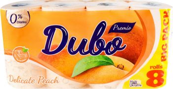 Папір туалетний Диво Premio Aroma Персик 3 шари 8шт (4820003837696) | Фото 2