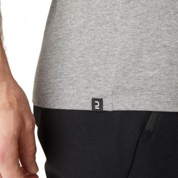 Футболка чоловіча спортивна Domyos 8543989 XL сіра (2695700_Domyos) | Фото 4