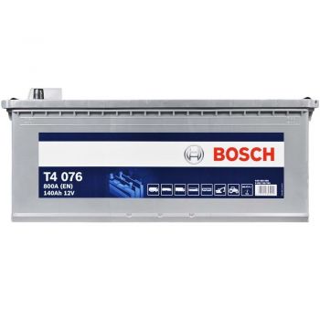 Автомобільний акумулятор Bosch 140Ah-12v (T4076), зворотний, EN800 (5237808869) | Фото 1
