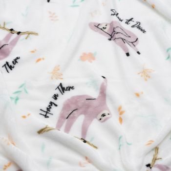 Плед ARDESTO Flannel, 160х200 см, 100% поліестер, лінивці (ART0115PB) Плед ARDESTO Flannel, 160х200 см, 100% поліестер, лінивці (ART0115PB) | Фото 4